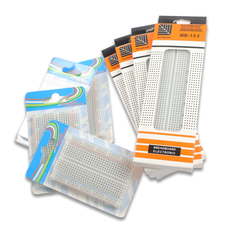 Diy Electronics Breadboard - 4/3/2PCS MB-102 Breadboard 400 830 Points