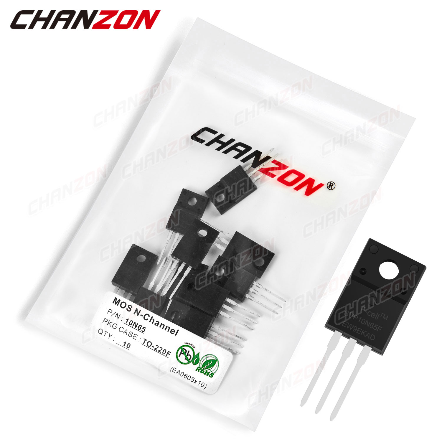 Diy Electronics Youtube Channel - 10 Chiếc 10N65 TO-220F N Kênh