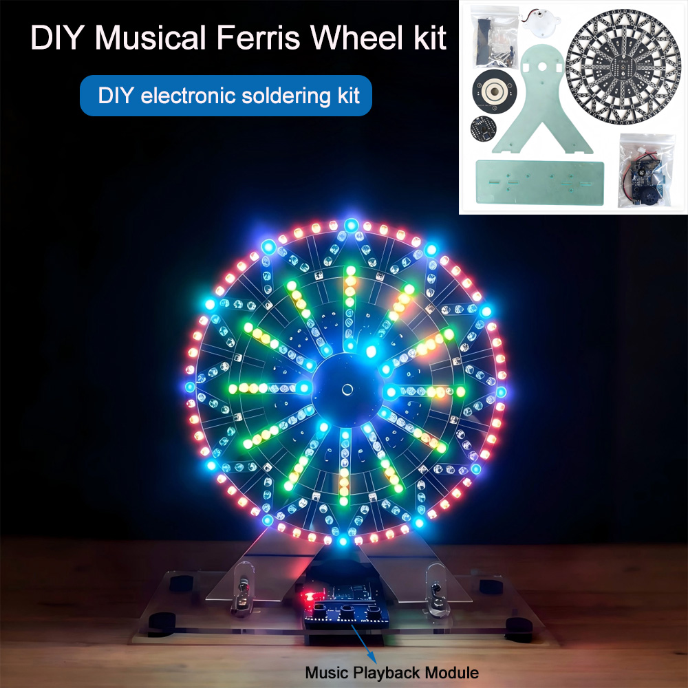 Diy Electronics Repair Kit - Diy electronic kits LED-Lit Musical Ferris