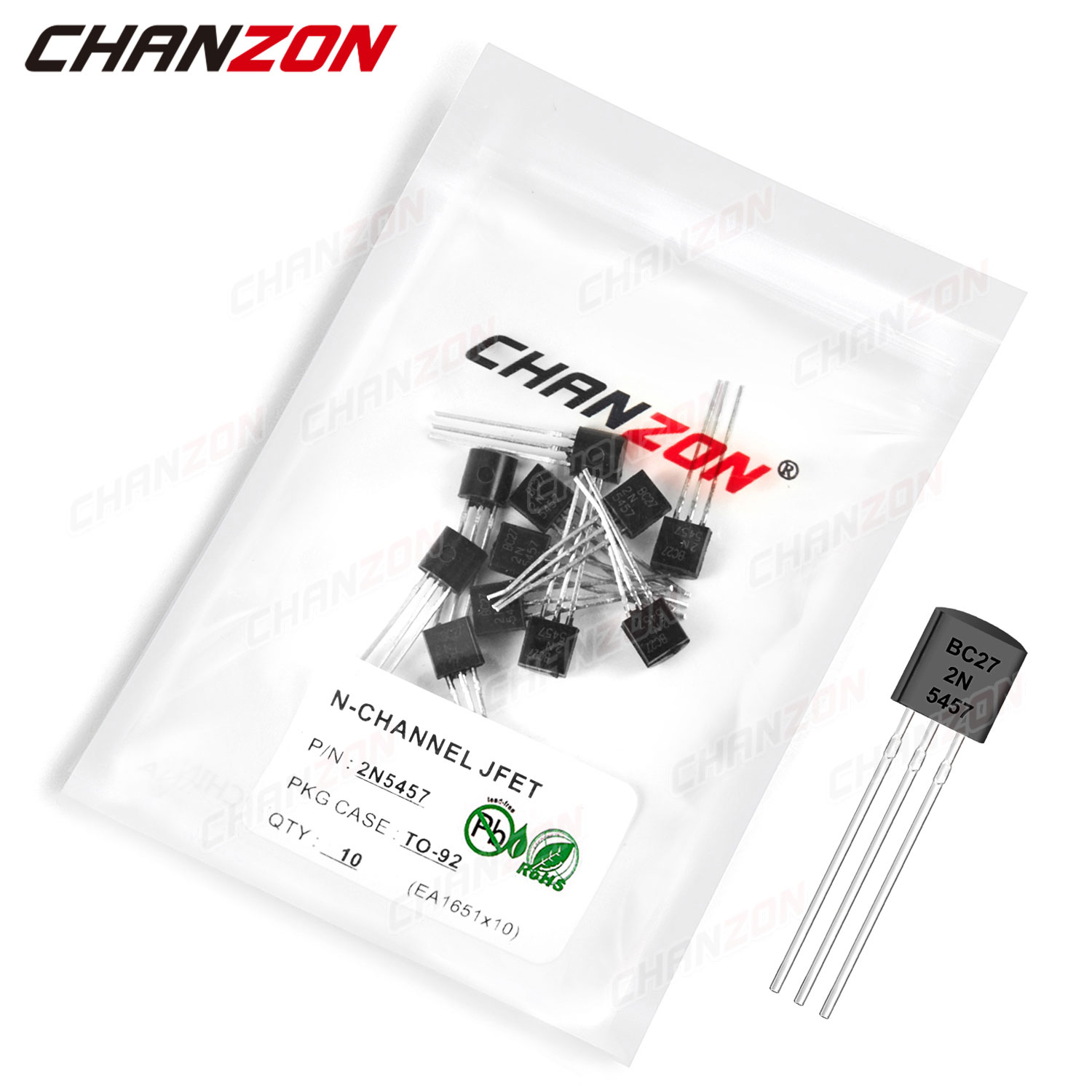 Diy Electronics Youtube Channel - 10 Chiếc 2N5457 TO-92 N-Kênh Khuếch