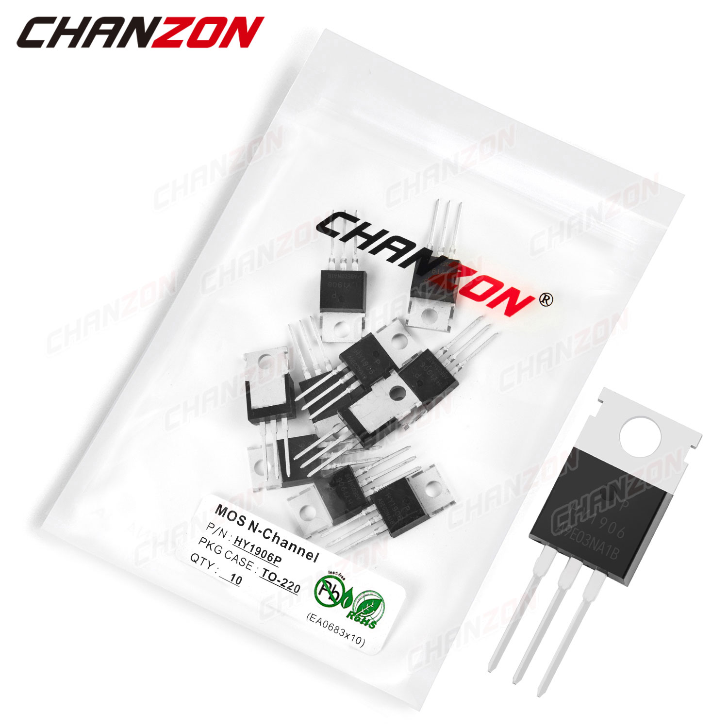 Diy Electronics Youtube Channel - 10 Chiếc HY1906P Đến-220 N Kênh