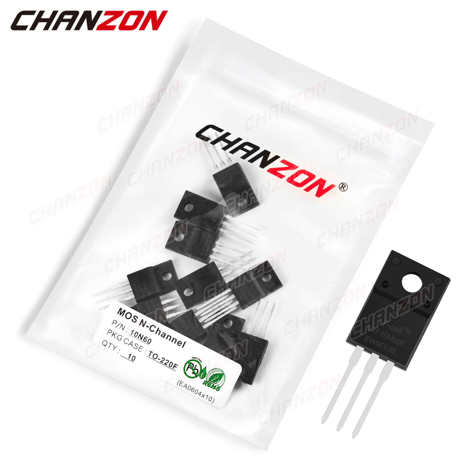 Diy Electronics Youtube Channel - 10 Chiếc 10N60 TO-220F N Kênh