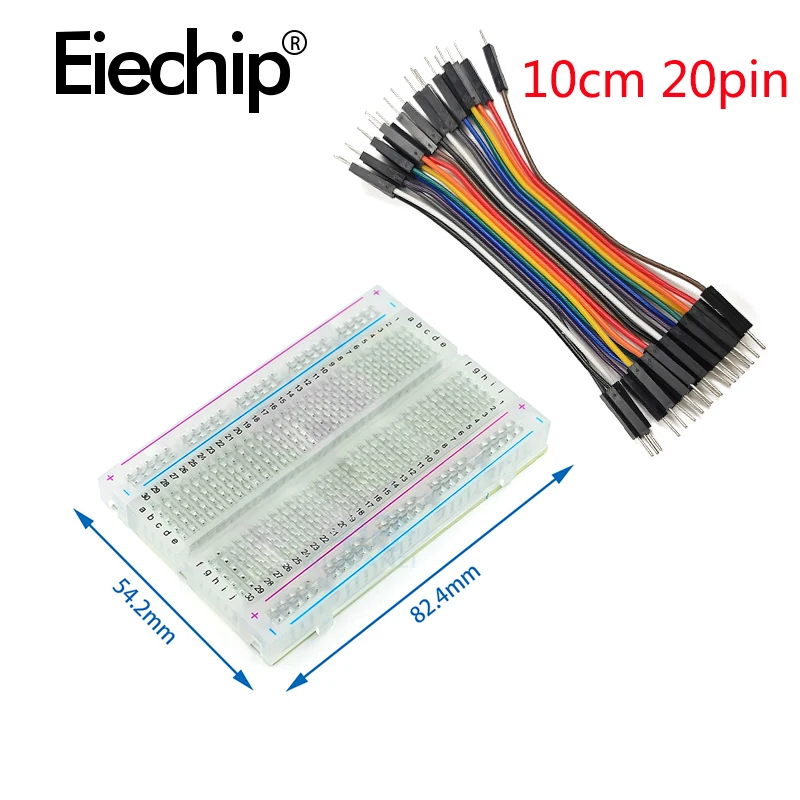 Diy Electronics Breadboard - 400 Điểm Solderless PCB Bo Mạch