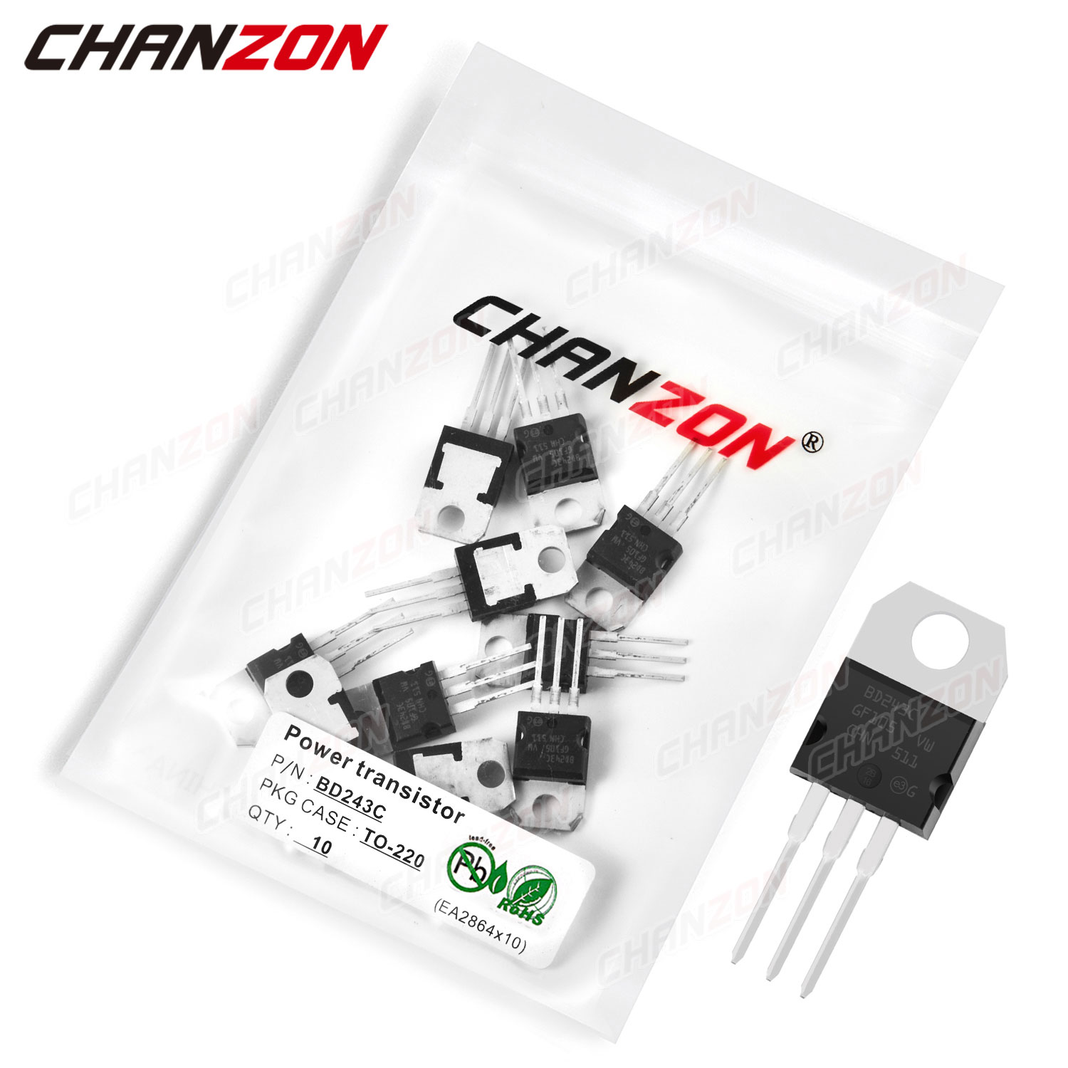 Diy Electronics Youtube - 10 Chiếc BD243C Đến-220 BD243 Power