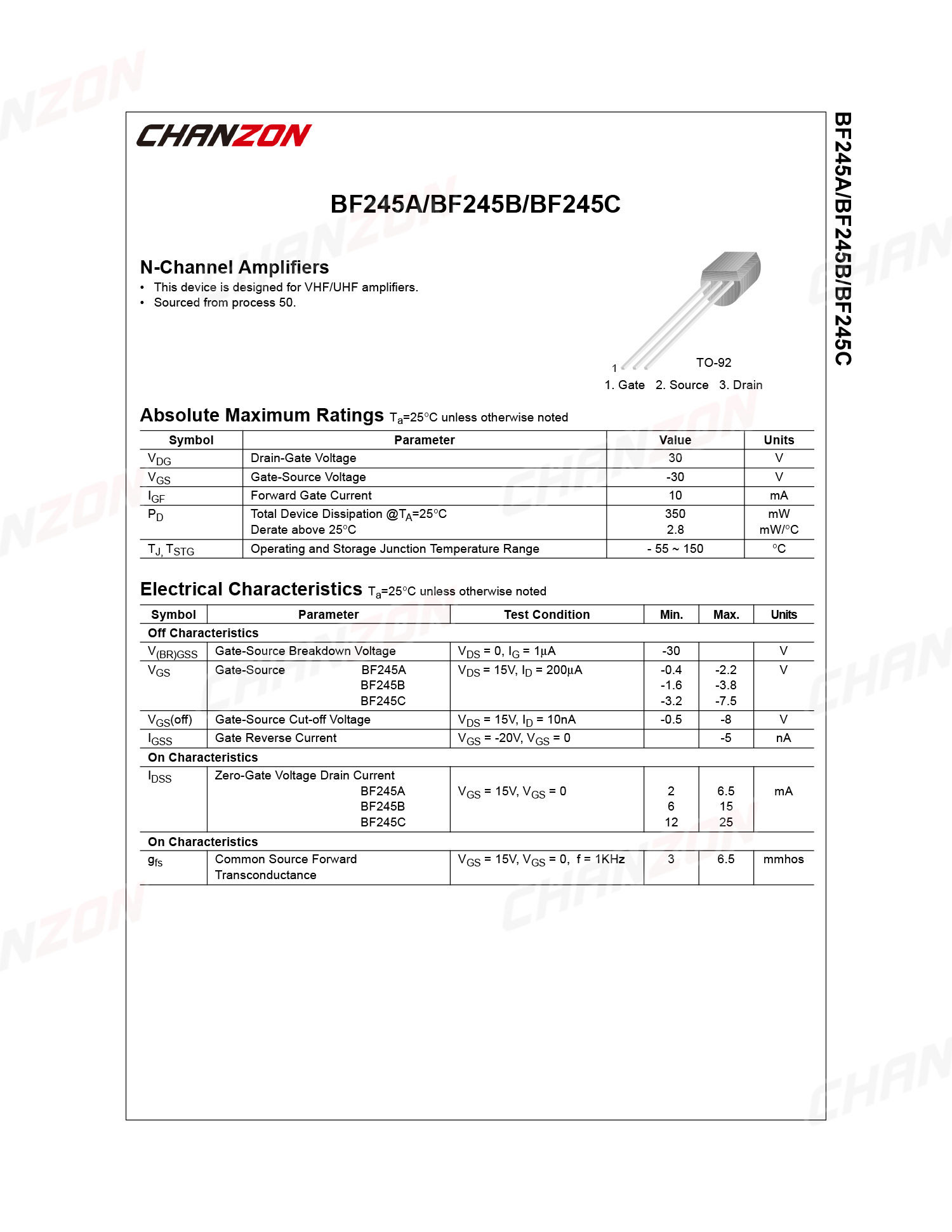 10 Chiếc BF245A TO-92 N Kênh J - đánh giá và giá Diy Electronics Youtube Channel
