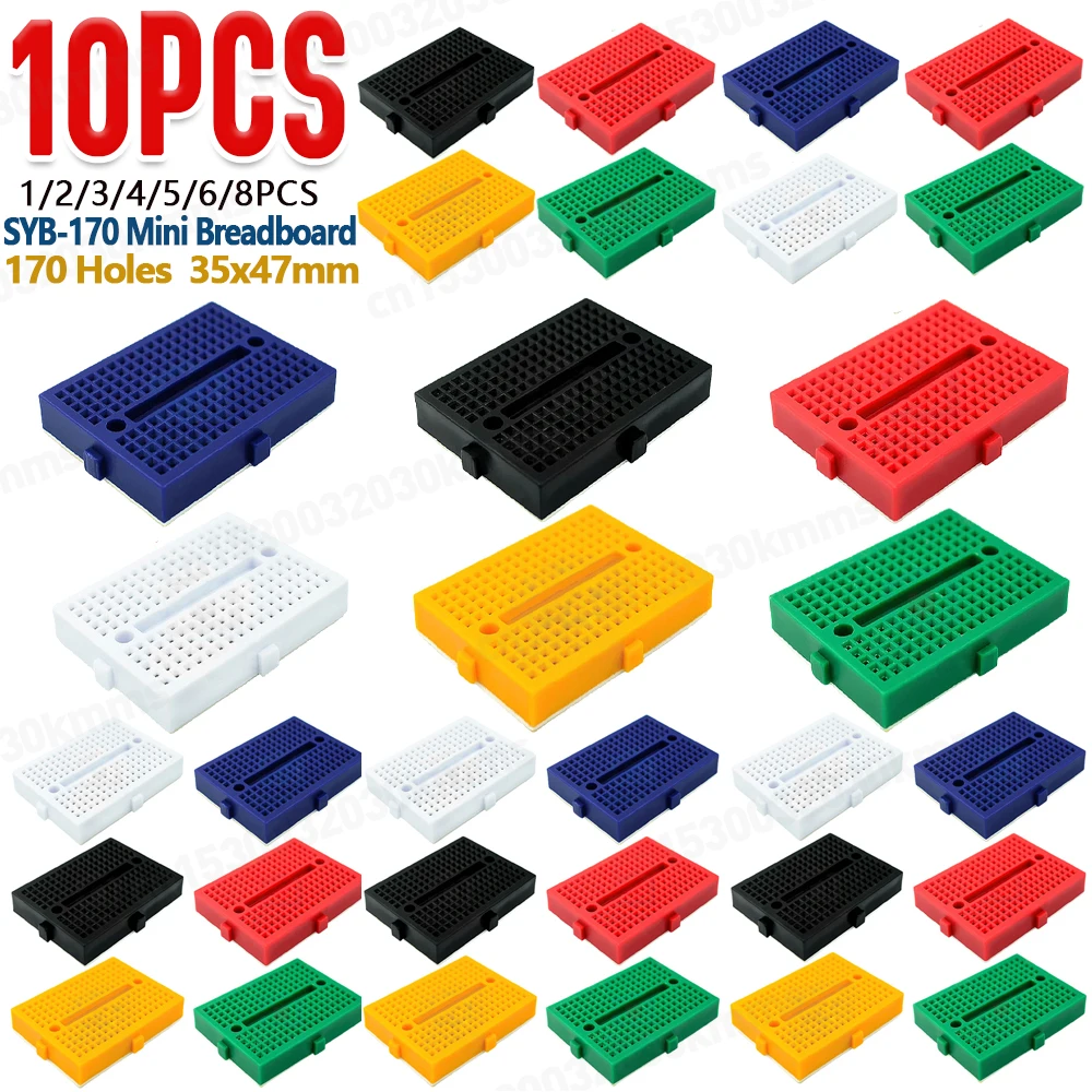 1-10PCS SYB-170 Mini Solderles - đánh giá và giá Diy Electronics Breadboard