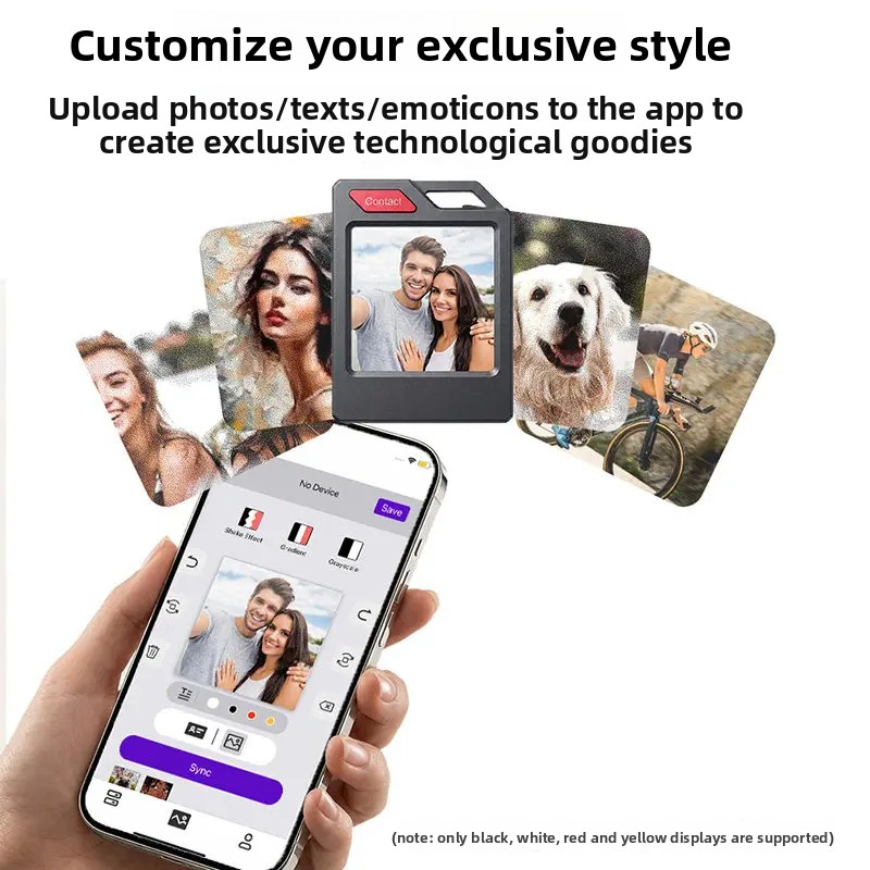 Original Color E-Ink Smart Key - đánh giá và giá Diy Electronics Location