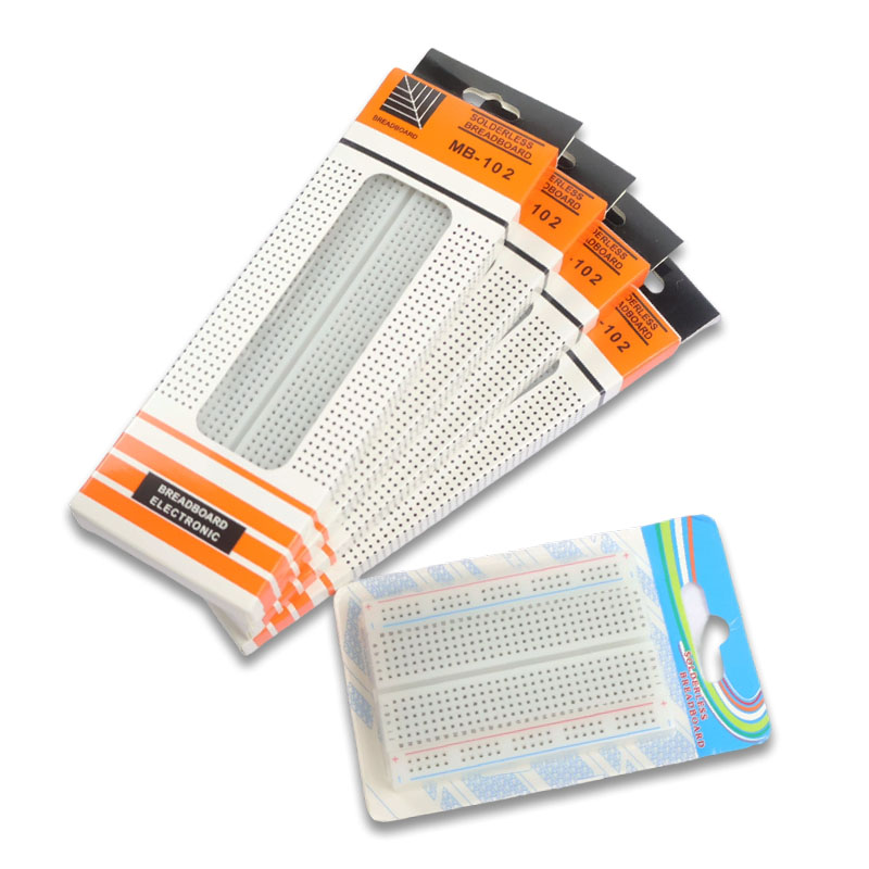 4/3/2PCS MB-102 Breadboard 400 - đánh giá và giá Diy Electronics Breadboard