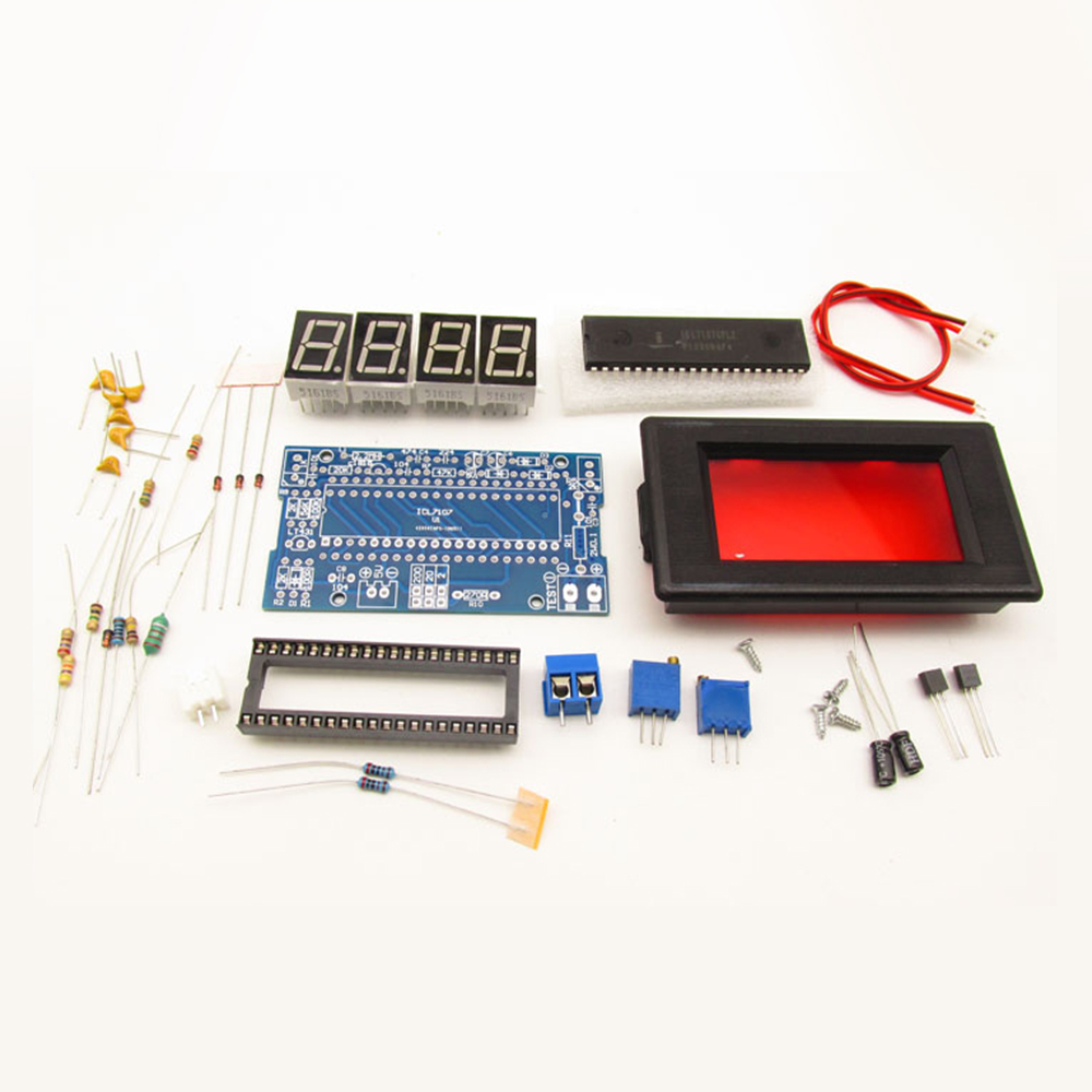ICL7107 Voltmeter DIY Kit Part - đánh giá và giá Diy Electronics Repair Kit