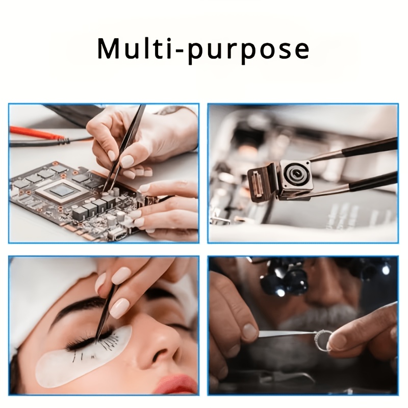 10Pcs ESD Anti‑Static Tweezers - đánh giá và giá Diy Electronics Repair Kit