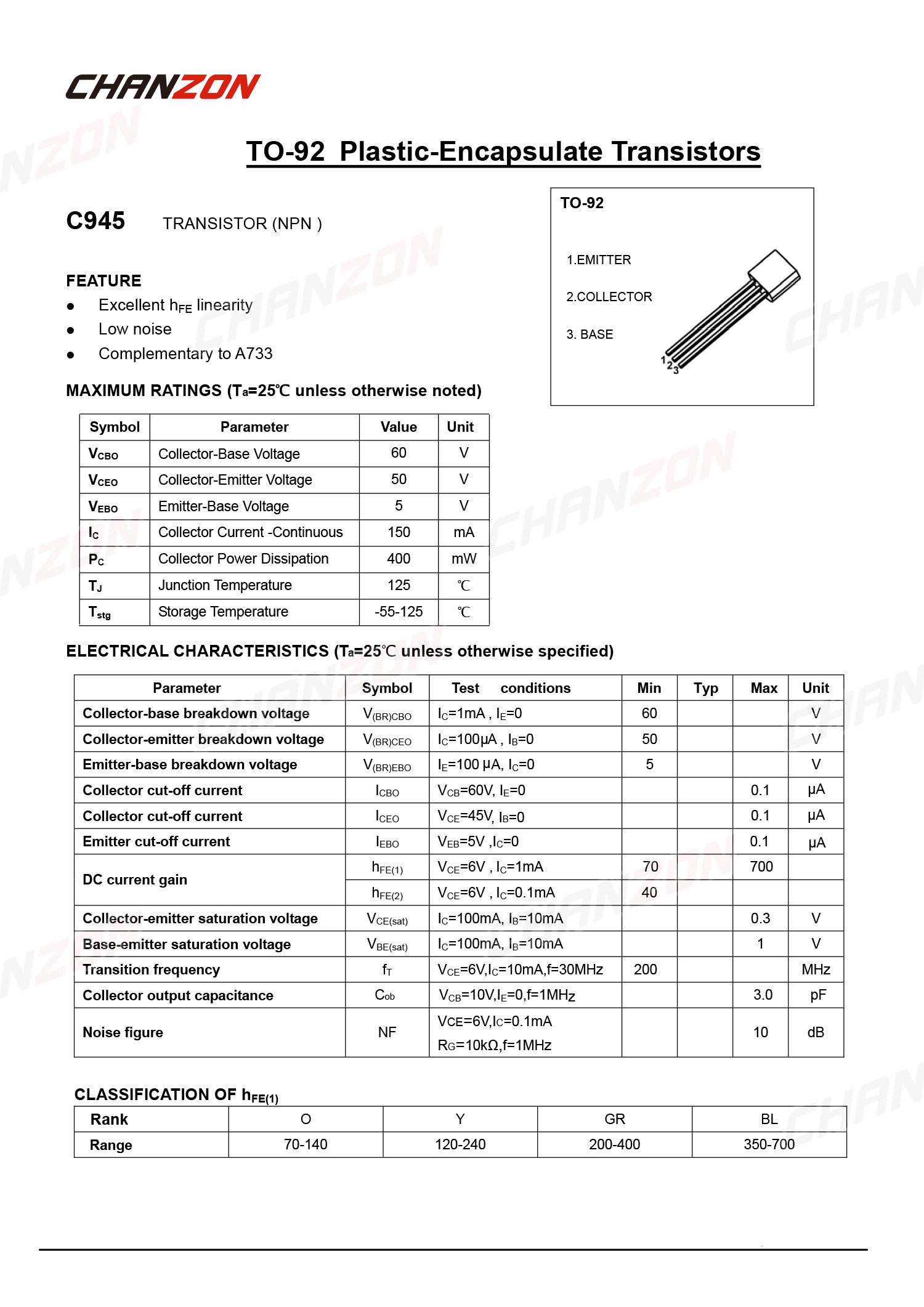 100 Chiếc 2SC945 TO-92 NPN Tra - đánh giá và giá Diy Electronics Youtube