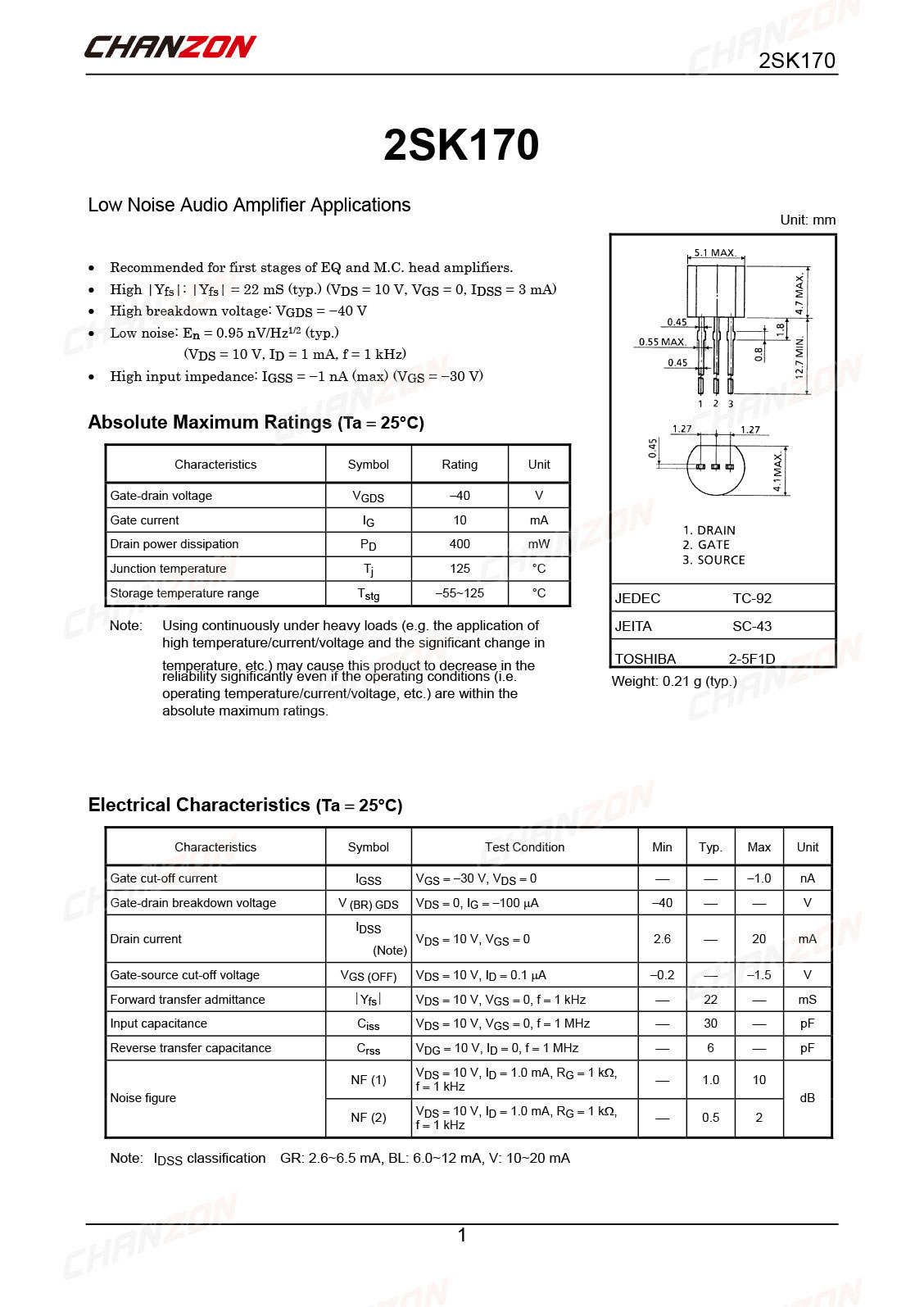 10 Chiếc 2SK170 TO-92 Khuếch Đ - đánh giá và giá Diy Electronics Youtube Channel