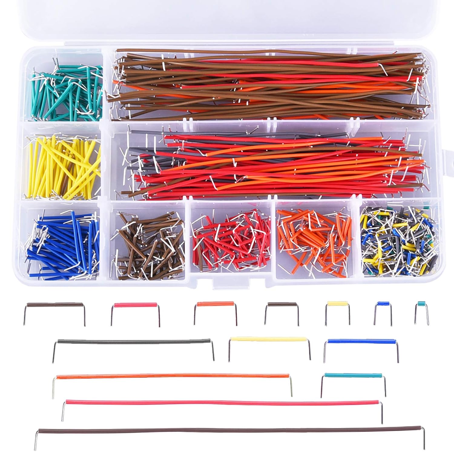 560 Pieces Jumper Wire Kit 14  - đánh giá và giá Diy Electronics Breadboard