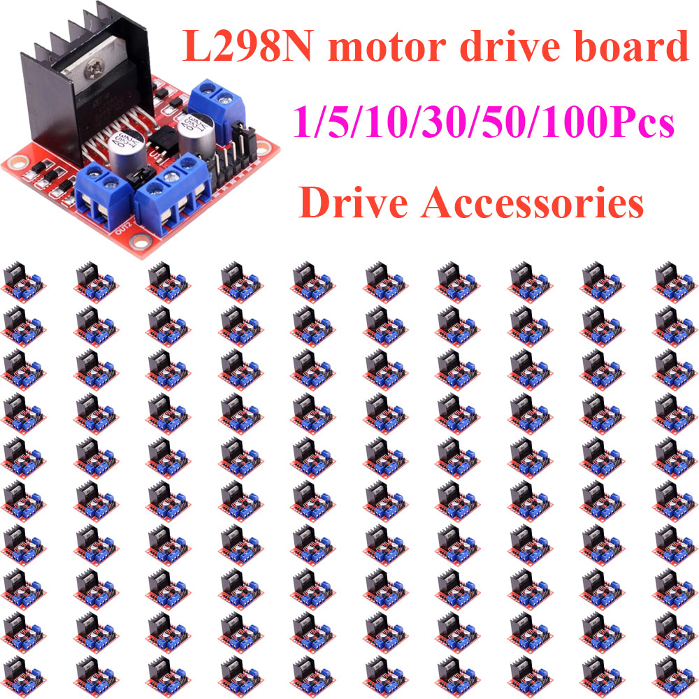 1~100Pcs L298N DC Stepper Moto - đánh giá và giá L298N Motor Driver