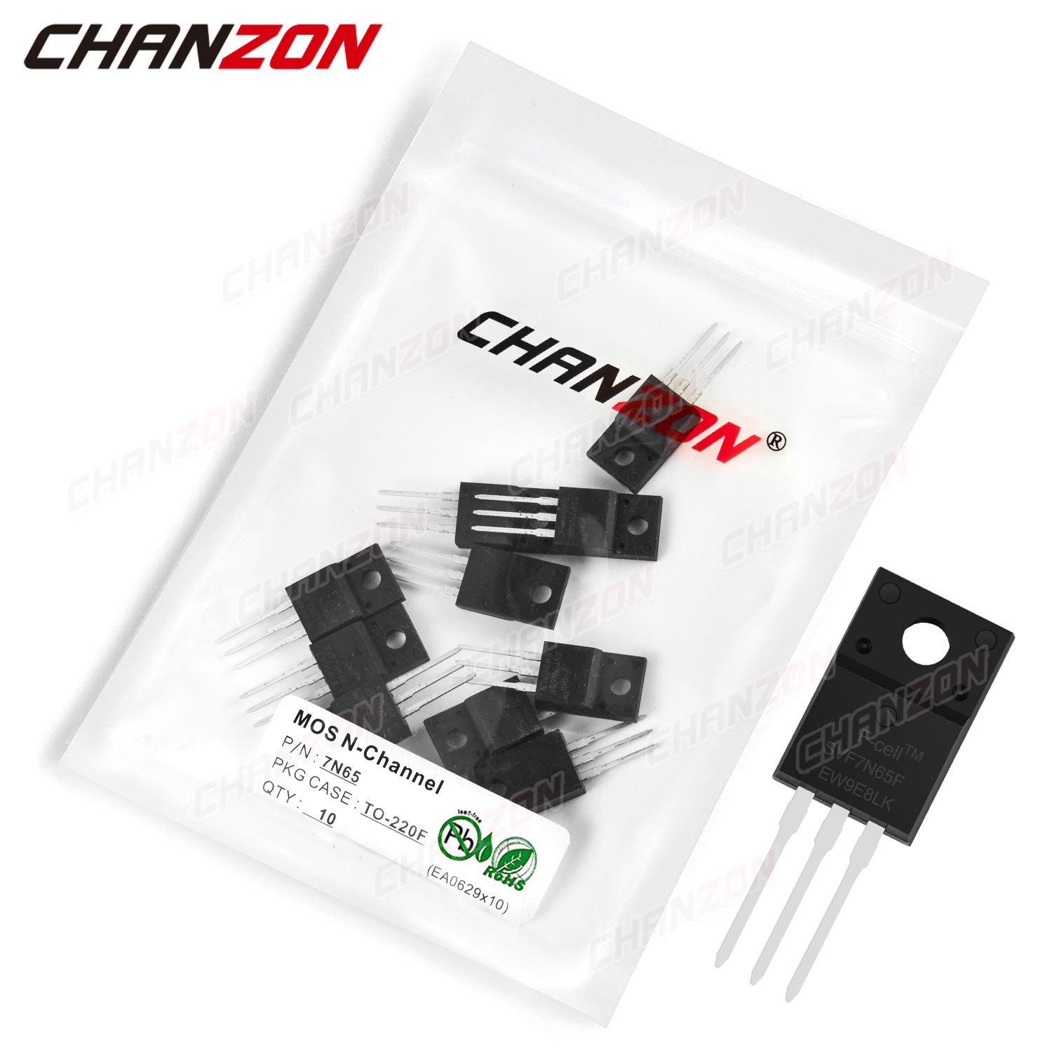 10 Chiếc 7N65 TO-220F N Kênh M - đánh giá và giá Diy Electronics Youtube Channel