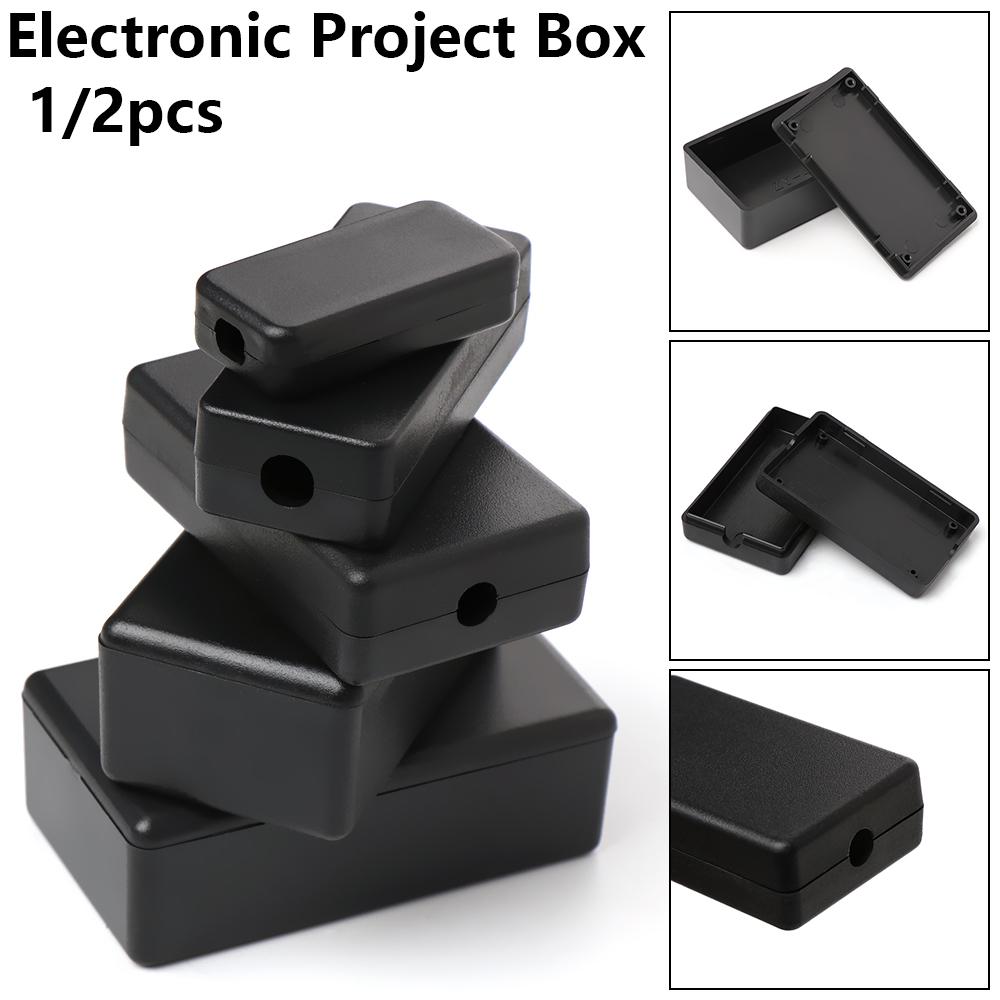 1/2pcs Plastic Waterproof Blac - đánh giá và giá Diy Electronics Supplies