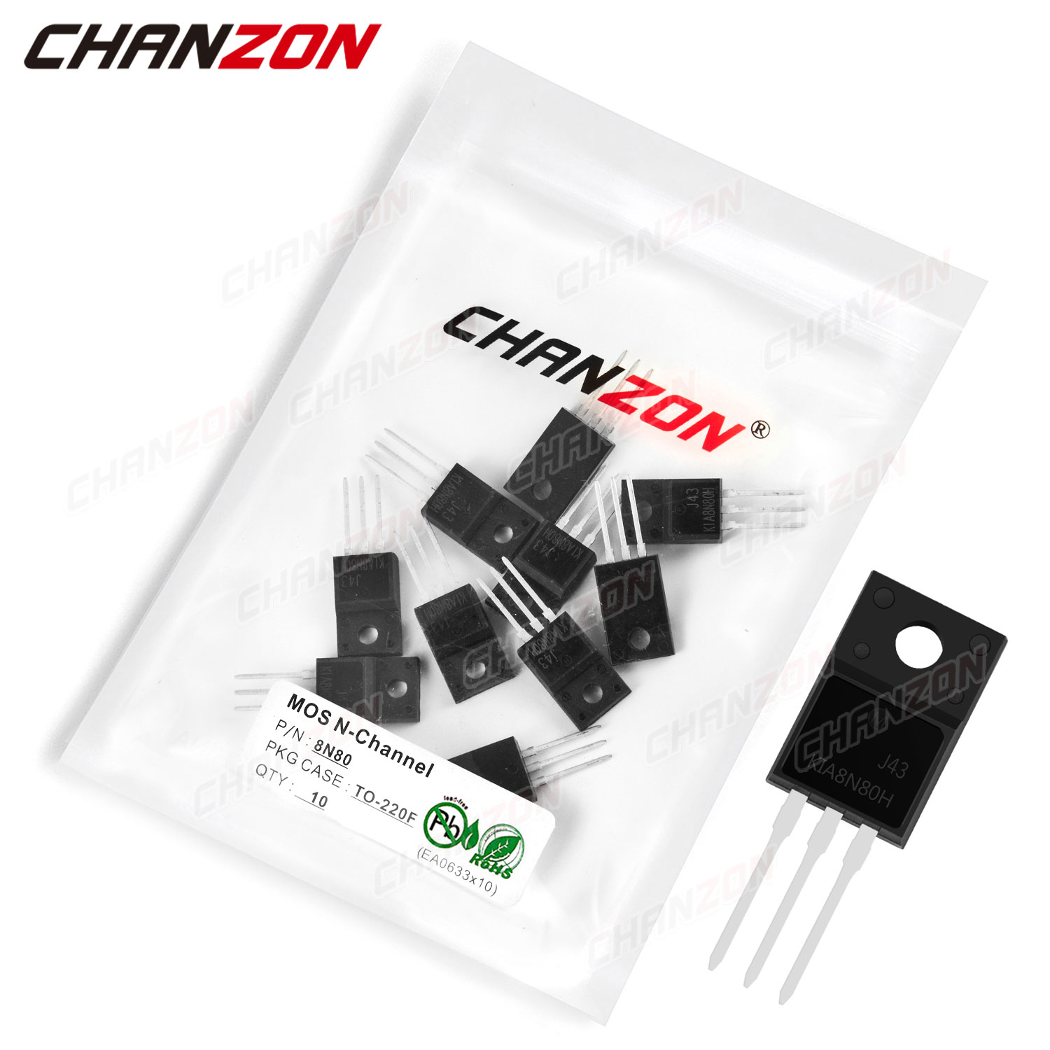 10 Chiếc 8N80 TO-220F N Kênh M - đánh giá và giá Diy Electronics Youtube Channel