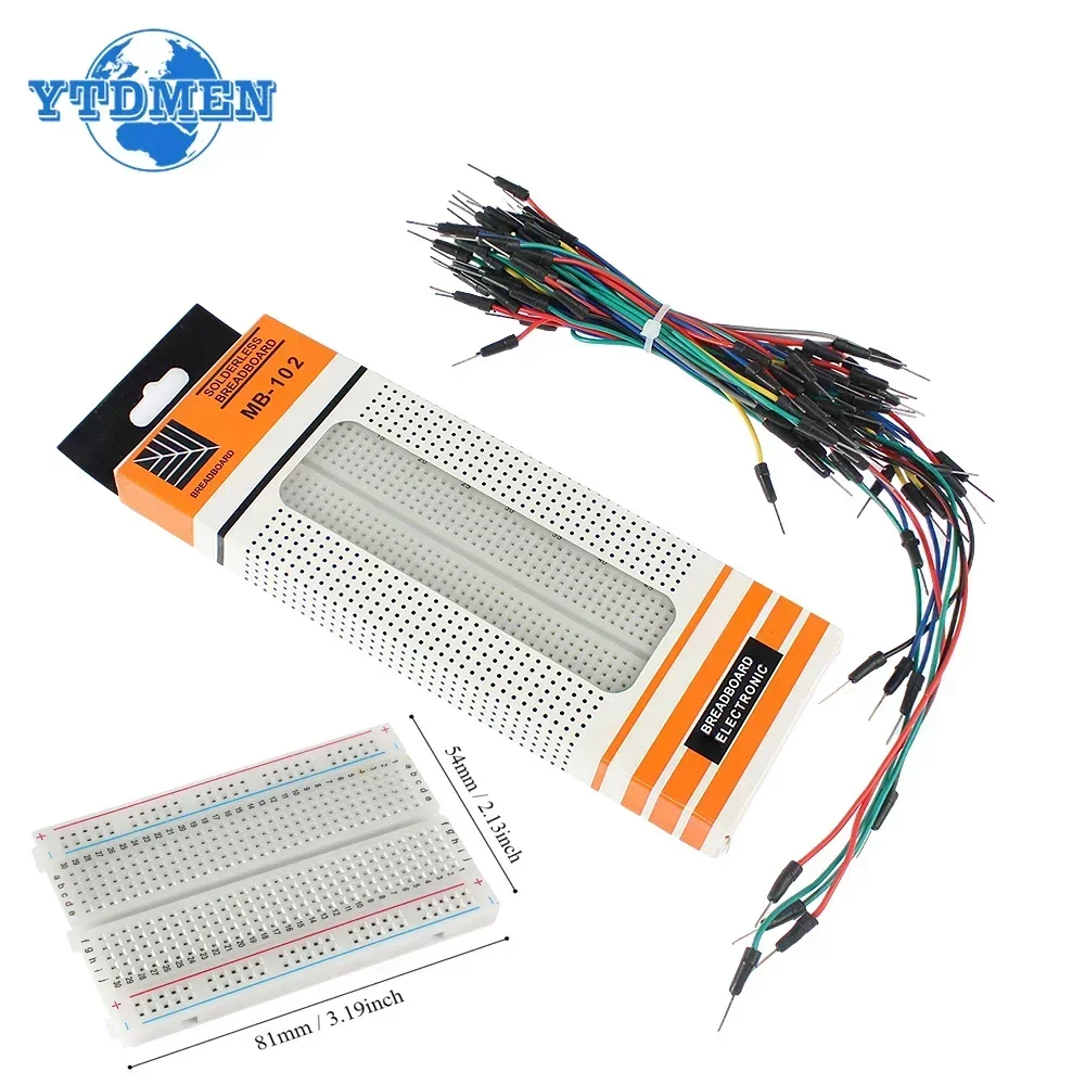 MB-102 Breadboard 400 830 Poin - đánh giá và giá Diy Electronics Breadboard
