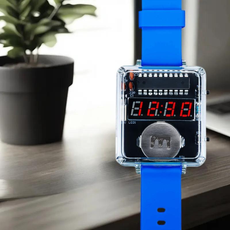 1Set DIY Electronic Watch Kit  - đánh giá và giá Diy Electronics Youtube