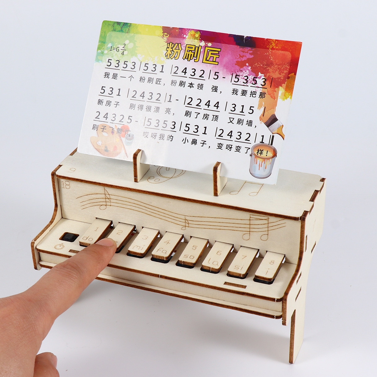 DIY Wooden Electronic Piano Mo - đánh giá và giá Diy Electronics For Kids