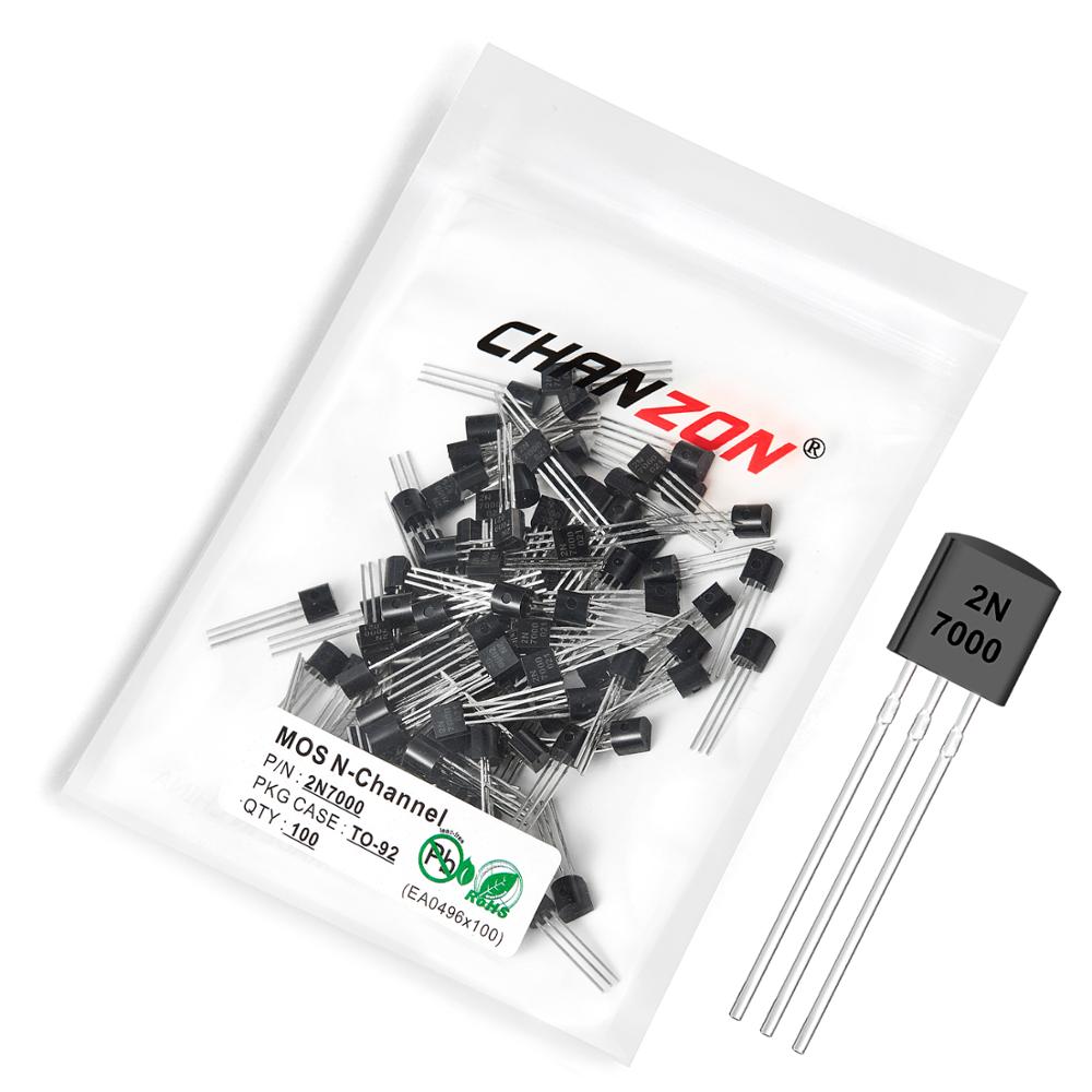 100 Chiếc 2N7000 TO-92 N Kênh  - đánh giá và giá Diy Electronics Youtube