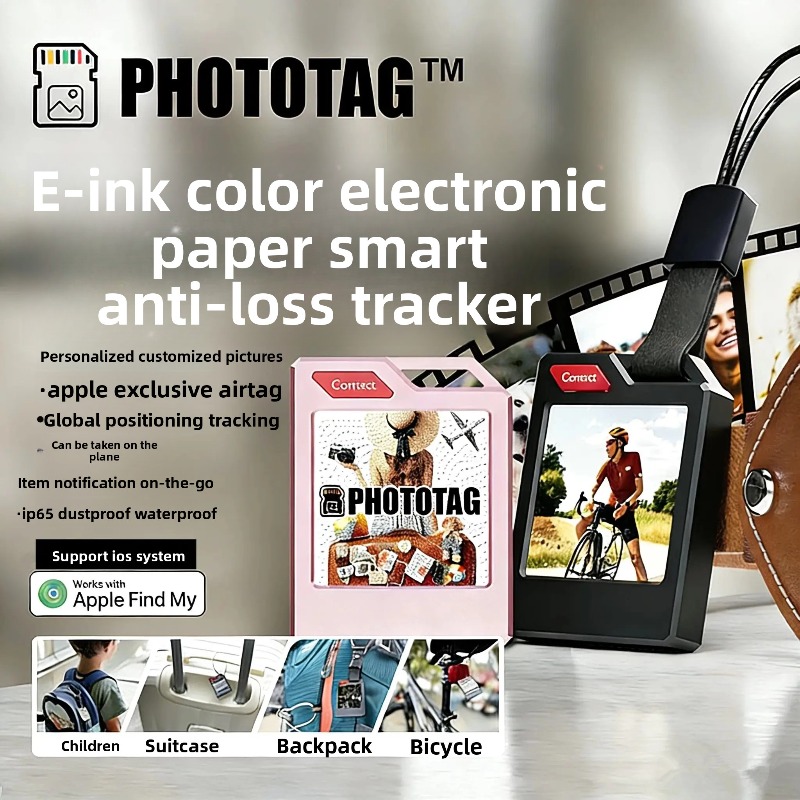 PhotoTag P30 E-Ink Smart Tag K - đánh giá và giá Diy Electronics Location